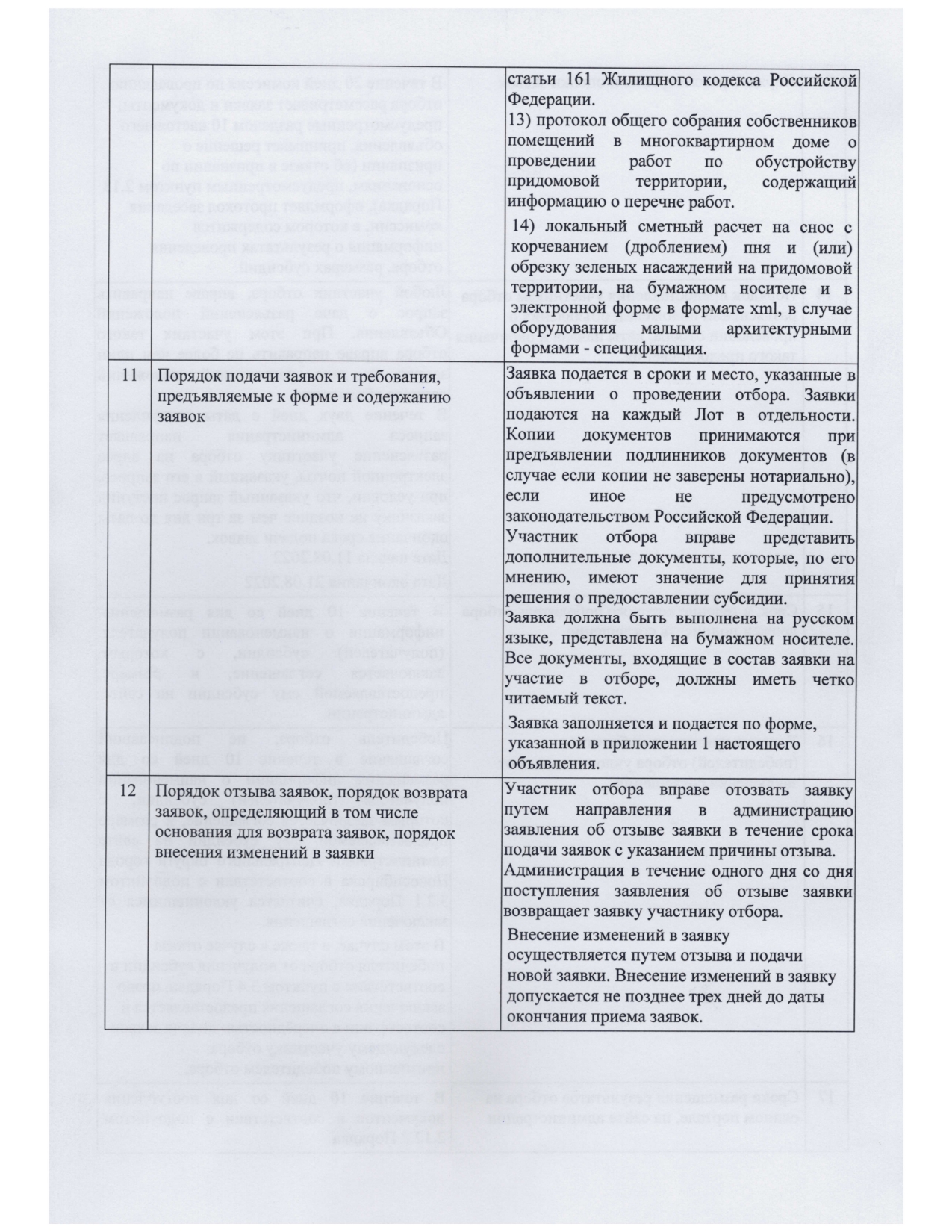 Объявление о приеме заявок на участие в отборе для предоставления субсидий  на выполнение работ по сносу с корчеванием (дроблением) пня и (или) обрезку  зеленых насаждений на придомовой территории | Официальный сайт Новосибирска