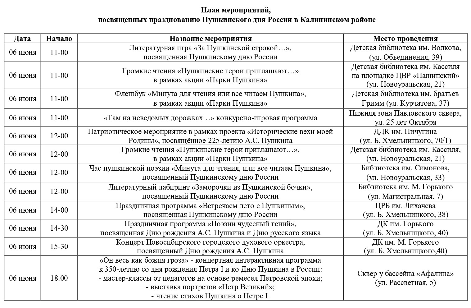 Поэзии чудесный гений | Официальный сайт Новосибирска