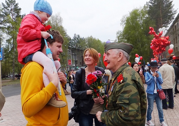 День Победы в Советском районе, 9 мая 2014 года