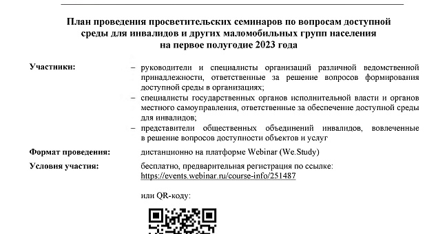 Ответы на вопросы доступная среда 2023