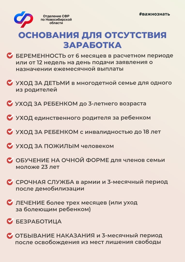 Как применяется правило «нулевого дохода» при назначении единого пособия |  Официальный сайт Новосибирска